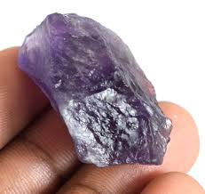 Natural Brazilian Violet Amethyst Healing Gemstone Rough ...