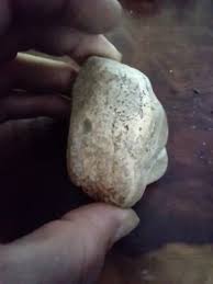 Native American Large Half Face. Portable Rock Art Rare ...