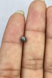 Rough Octahedron Natural Gray Raw Salt & Pepper Diamond ...