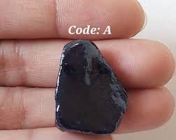 Large Raw Blue Sapphire Crystal: September Birthstone, Rough ...