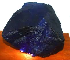 DYED 21620 Ct Certified Natural Blue Sapphire Huge Gemstone ...