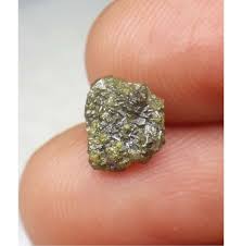 1.50 Ct, Natural Rough Diamond,Uncut Diamond Ring,Green Raw ...