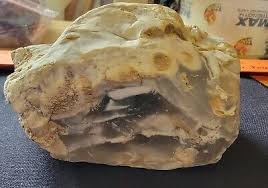 Smoky Quartz Rock in Fieldspar and White Milky Quartz | eBay