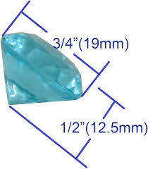 Amazon.com: WELMATCH Turquoise Acrylic Diamond Vase Fillers ...