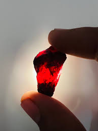 41.70ct Large Raw Natural Garnet Stone 100% Natural Red ...