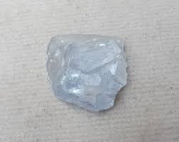 12.55 Carat Celestine. Celestite. Natural Rough Crystal ...