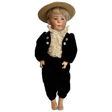 Similar Items to Antique Doll, Heubach, Pouty Boy, Bisque ...