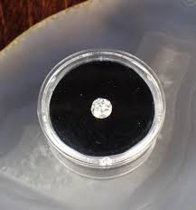 Lot - UNSET 0.53 CARAT ROUND BRILLIANT-CUT DIAMOND