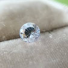 Starburst Cut Pale Violet-Blue Sapphire Loose Gemstone