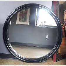 Vintage Henredon Scene 3 Large Round Mirror - AptDeco