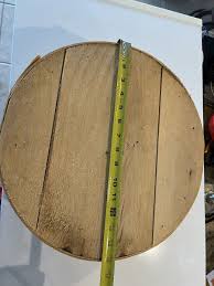 Super Rare Vintage Large Round Wooden Cheese Box with Lid ...