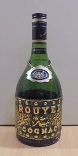 ROUYER COGNAC VTG GLASS BOTTLE EMPTY | eBay
