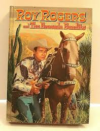 1955 WHITMAN BOOK ROY ROGERS & THE BRASADA BANDITS FRONTIERS ...