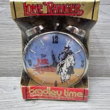 1980 Lone Ranger Hi Yo Silver Western Theme Clock New in Box by Bradley - Etsy