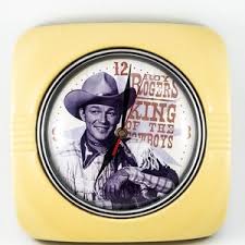 Lyon-vandor Roy Rogers & Dale Evans Vintage Wall Clock Roy Rogers King of the Cowboys - Etsy India