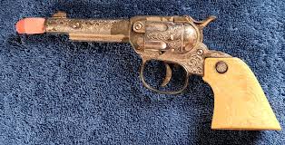 Indian Head On Grip Works Pistol Diecast Plastic Western ...