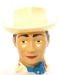 Vintage 1950s Roy Rogers Cup Rodeo Cowboy Head Plastic Mug Toy Coffee Cup - Etsy