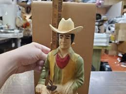 Vtg EMPTY 1981 Jim Beam American Cowboy Kentucky Bourbon Whiskey Decanter | eBay Australia
