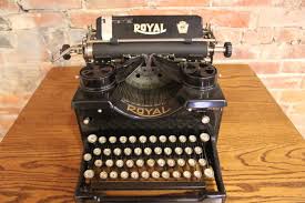 Lot - Vintage Royal Manual Typewriter
