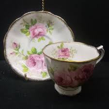 Vintage Royal Albert 'American Beauty' Bone China Teacup ...