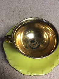 Bareuther Bavaria Fine China Tea Cup Saucer Germany 42 Yellow and Gold - Etsy Australia