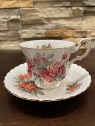 Royal Albert “Centennial Rose” Bone China Tea Cup and Saucer ...