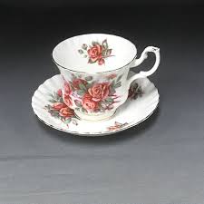 Royal Albert - Centennial Rose - Cup and Saucer - Echo's China