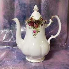 Royal Albert Old Country Roses Coffee Pot | eBay Australia