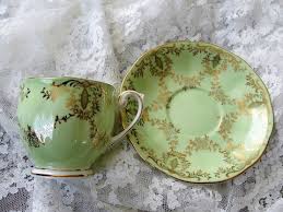VINTAGE Queen Anne English Bone China DEMITASSE Cup and Saucer,Lavish – A Vintage shop