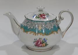 Scarce Royal Albert ENCHANTMENT 30 oz TEAPOT w/Flower Finial ...