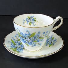 Copperton Lane: Forget-Me-Nots English Bone China Cup and ...