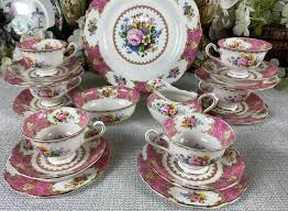Vintage Royal Albert Lady Carlyle Tea Set - Etsy Israel