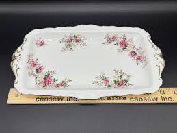 Royal Albert Lavender Rose Large Sandwich Plate England Bone ...