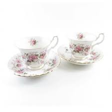 Juego de 2 tazas de té rosa lavanda : Amazon.com.mx: Hogar y Cocina