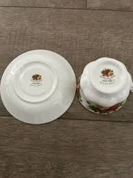 NEW SET OF 4 ROYAL ALBERT BY ROYAL DOULTON OLD COUNTRY ROSES ...