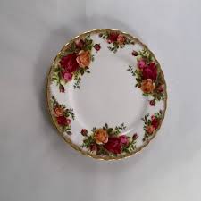 Vintage Royal Albert Old Country Roses Bone China 6-1/4" Bread Plate - 1962 | eBay