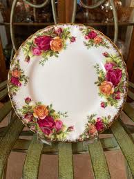 Royal Albert Old Country Roses Trio Pair. Plates 6.25 Inches Diameter. Produced in England 1962. - Etsy