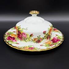 Royal Albert Old Country Roses Butter Dish With Lid Bone China England - Etsy UK