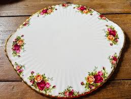 Royal Albert Old Country Rose Large Gateau/cake Plate 28.5cm - Etsy