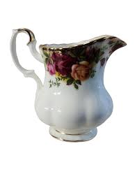Early Royal Albert China Old Country Roses Creamer - Etsy