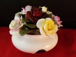 VINTAGE ROYAL DOULTON BONE CHINA FLOWERS IN ...