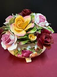 Royal Albert Old Country Roses Porcelain Flower Basket ...