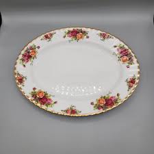 Buy Old Country Roses Serving Platter Oval 13 Inch Online in India - Etsy