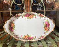 Royal Albert Old Country Roses Creamer, Sugar Bowl , Tray ...