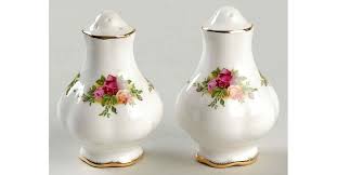 Old Country Roses Salt & Pepper Set by Royal Albert ...