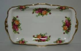 Royal Albert OLD COUNTRY ROSES 11-3/4" Sandwich Tray BEST ...
