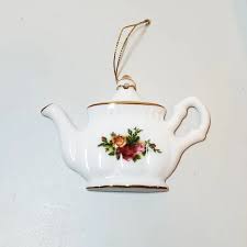Royal Albert | Holiday | Royal Albert Teapot Ornament | Poshmark