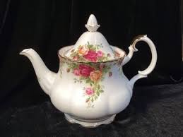 Old Country Rose Teapot | eBay