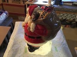 Classic Santa Cermic Cookie Jar | eBay