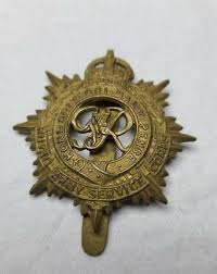 WW1 Army Servive Corps Honi Soit Qui Mal Y Pense cap ...